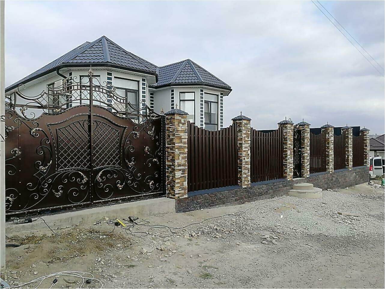 забор из штакетника 110м фото4 в Ессентуках