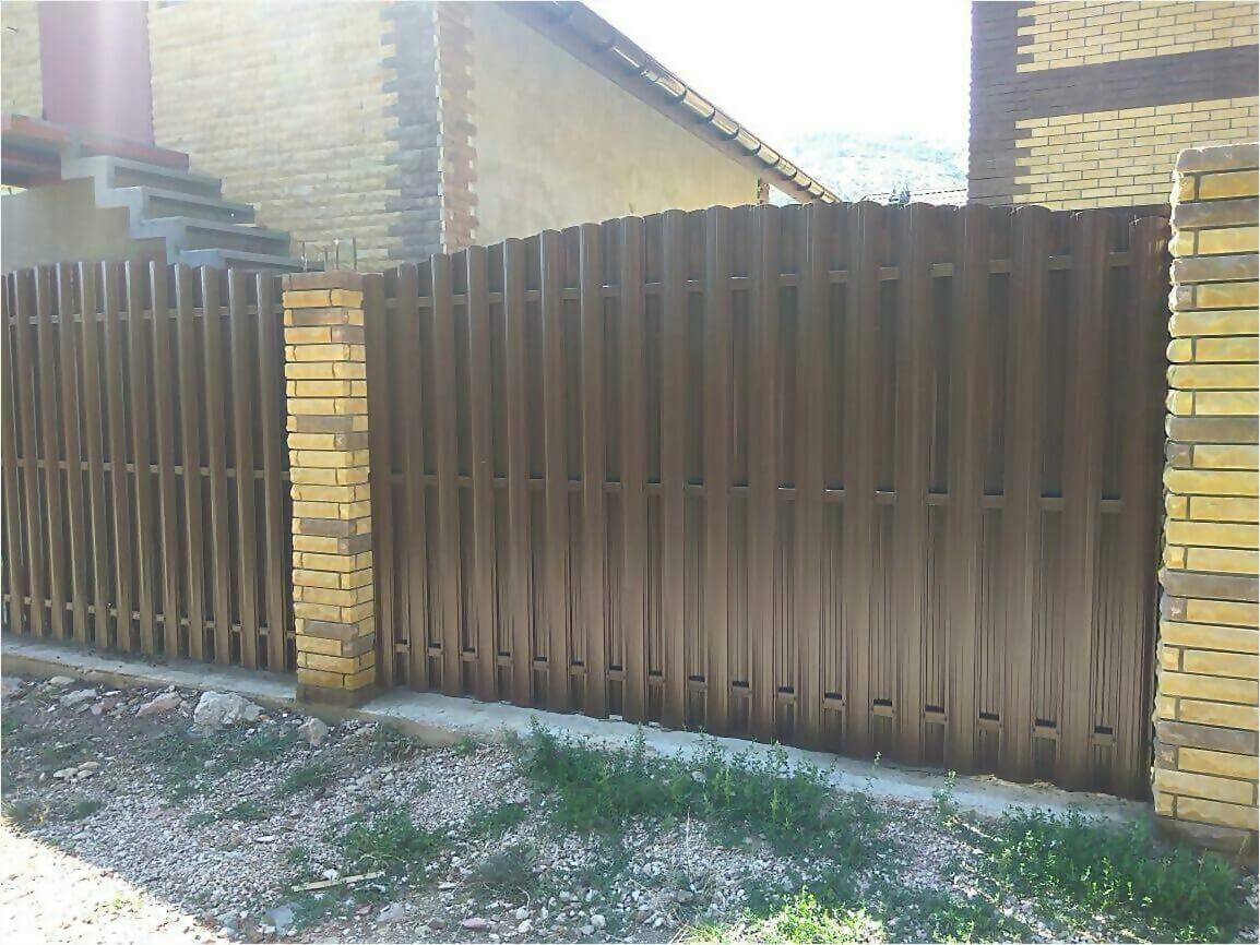 забор из штакетника 110м фото3 в Ессентуках