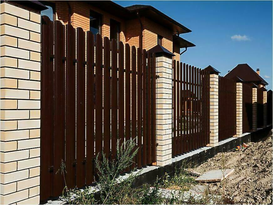 забор из штакетника 115м фото1 в Ессентуках