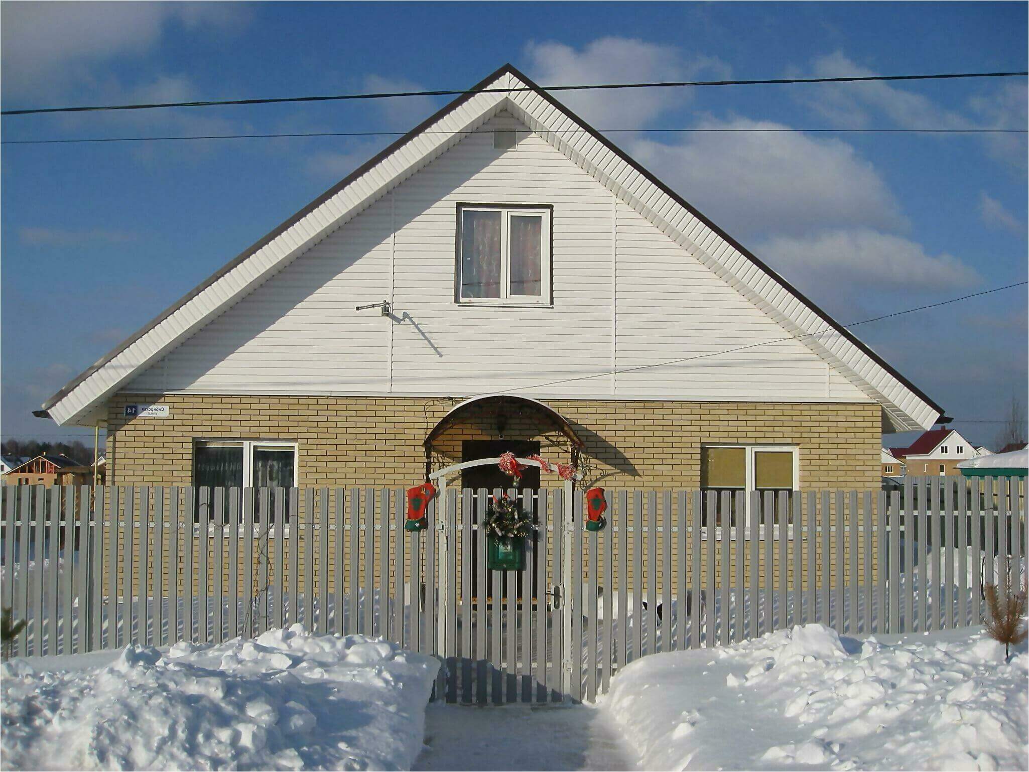 забор из штакетника 55м фото3 в Ессентуках