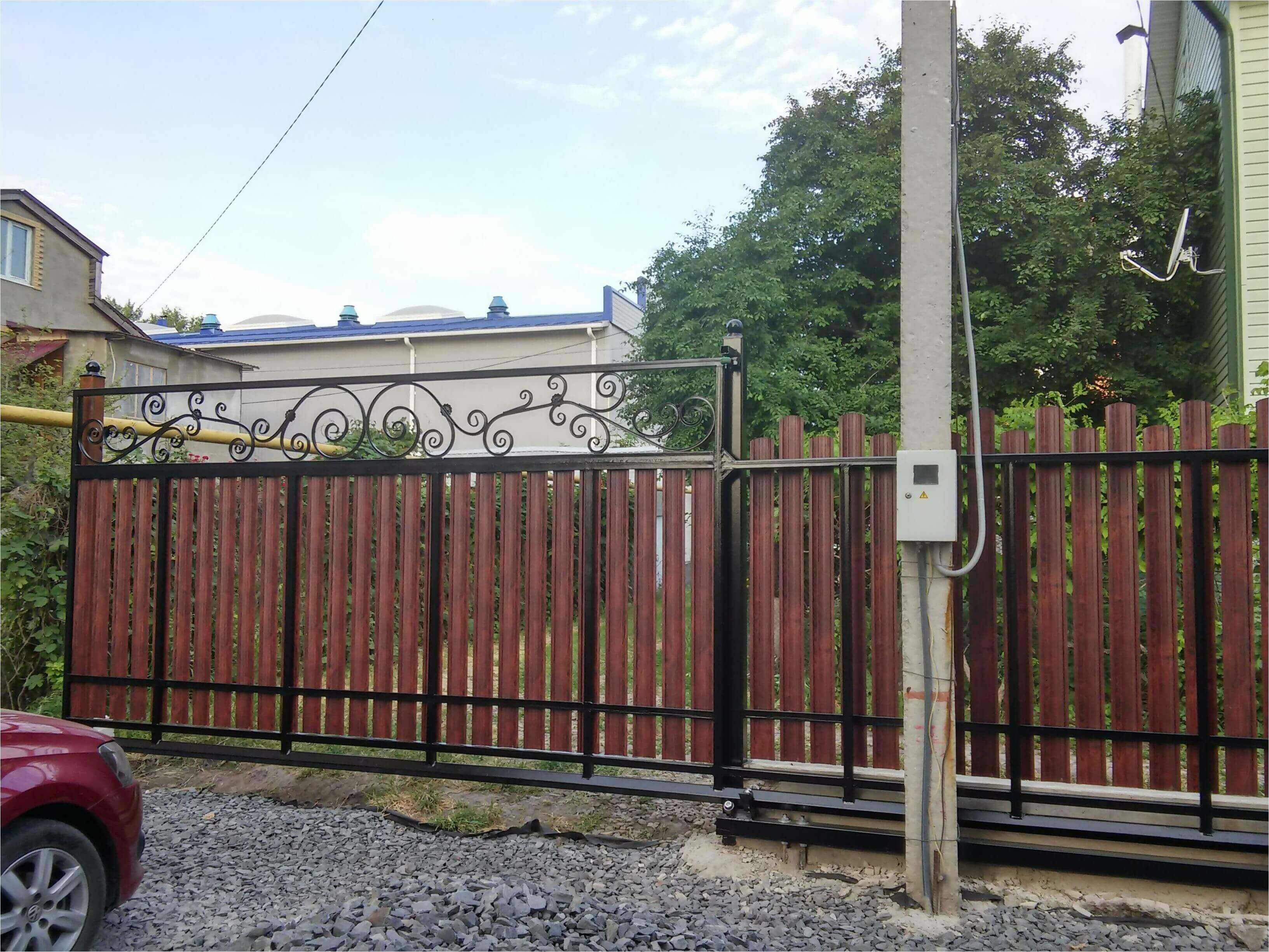 Забор из штакетника 90м фото2 в Ессентуках