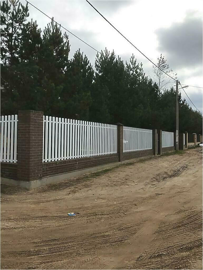 забор из штакетника 95м фото4 в Ессентуках