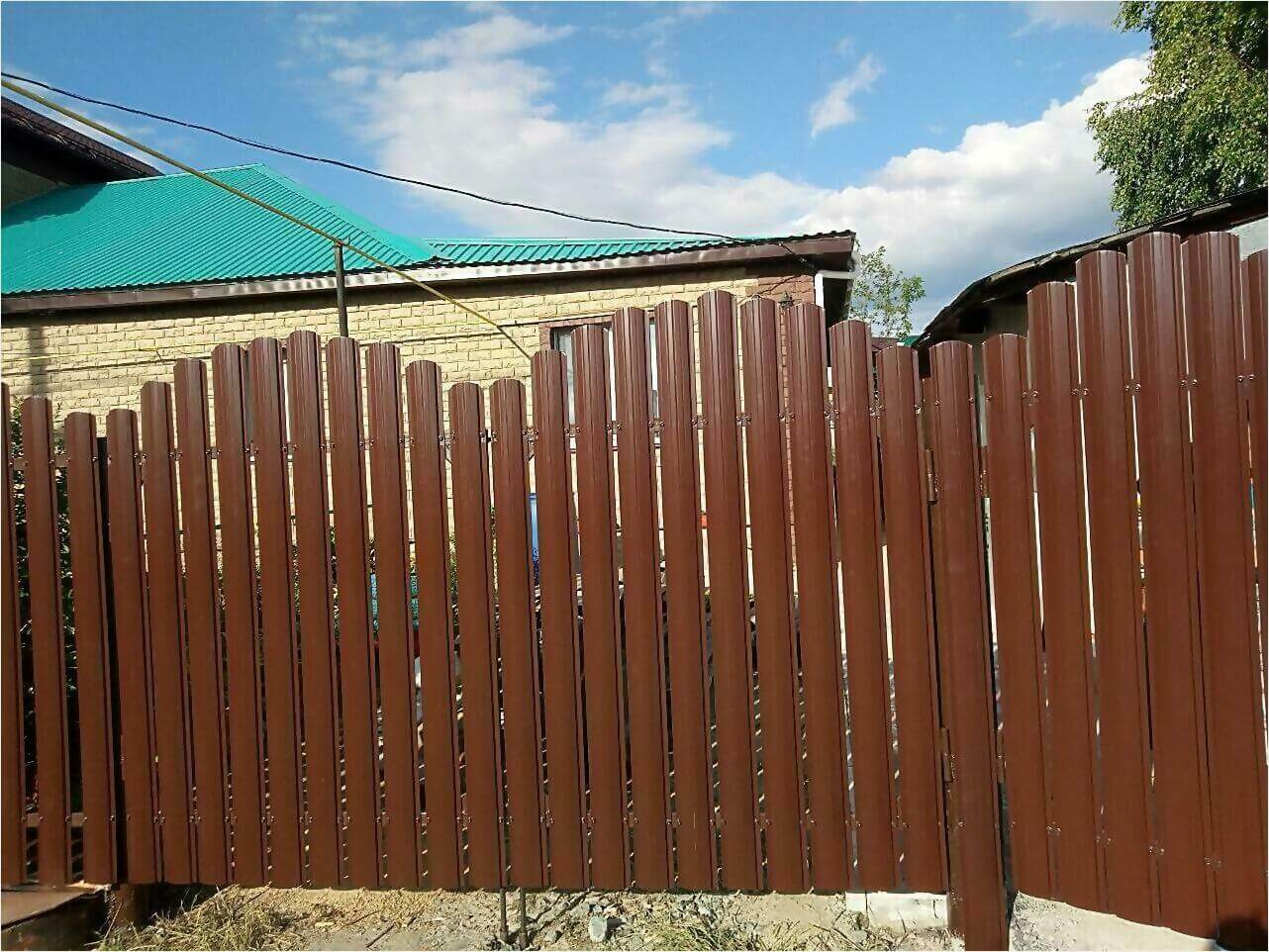 забор-ранчо из штакетника 70м фото3 в Ессентуках
