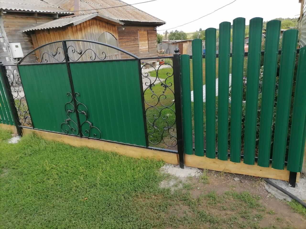 забор из штакетника Зеленый Мох фото7 в Ессентуках