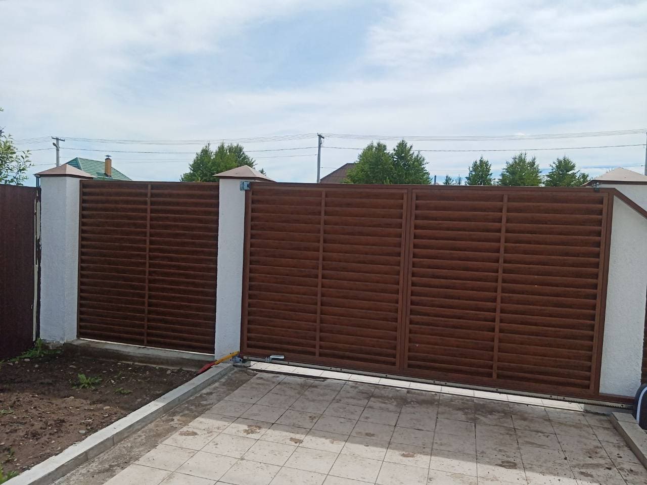 забор-жалюзи printech каштан двусторонний фото4 в Ессентуках